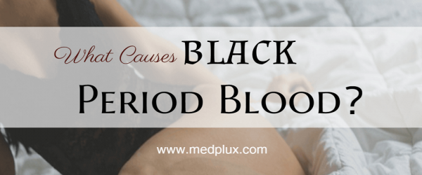 black period blood or discharge